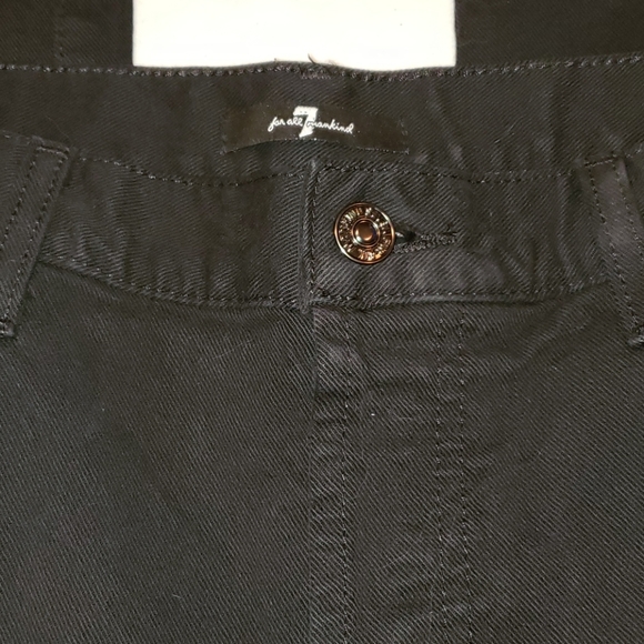 Seven for all mankind 7 black Jeans sz 31 - Picture 3 of 15